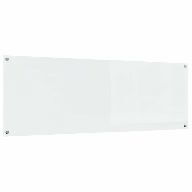 Panel kuchenny przezroczysty 120 x 40 cm szkło hartowane