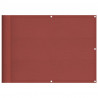 Parawan balkonowy terakota 75x1000 cm 100% poliester Oxford