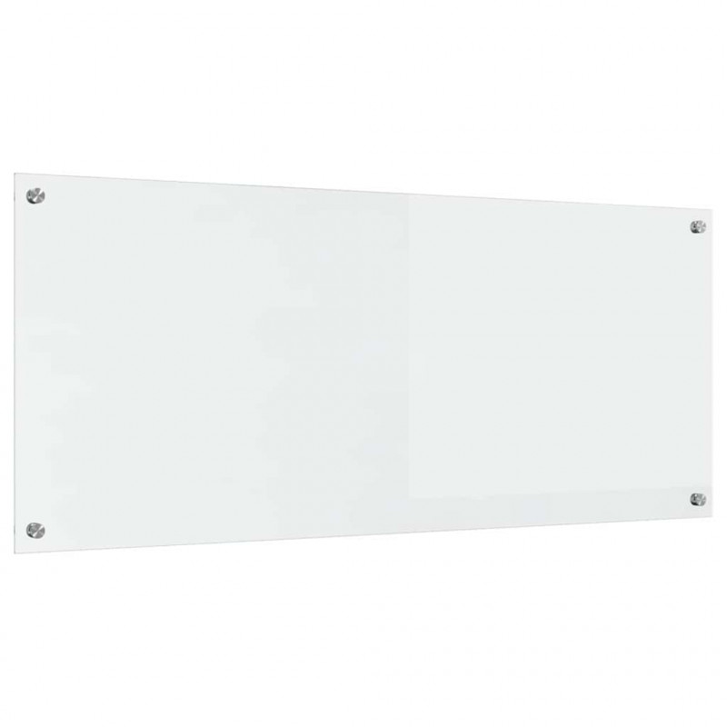 Panel kuchenny przezroczysty 120 x 50 cm szkło hartowane
