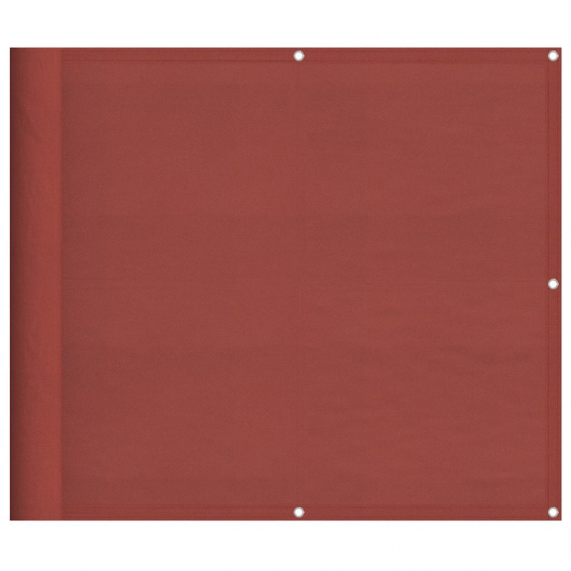 Parawan balkonowy terakota 90x700 cm 100% poliester Oxford
