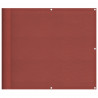 Parawan balkonowy terakota 90x700 cm 100% poliester Oxford