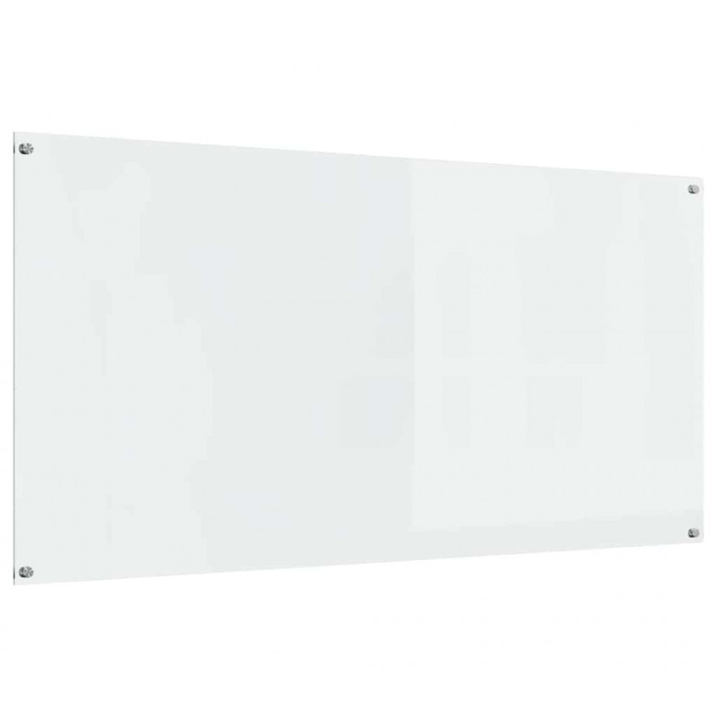 Panel kuchenny przezroczysty 120 x 60 cm szkło hartowane