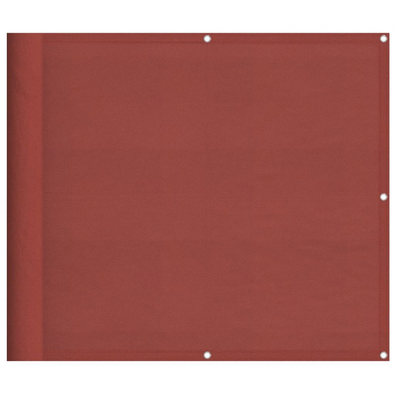 Parawan balkonowy terakota 90x800 cm 100% poliester Oxford