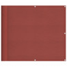 Parawan balkonowy terakota 90x800 cm 100% poliester Oxford