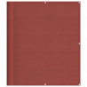 Parawan balkonowy terakota 120x800 cm 100% poliester Oxford