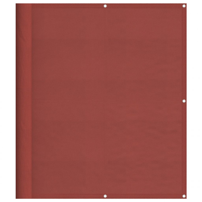 Parawan balkonowy terakota 120x1000 cm 100% poliester Oxford