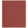 Parawan balkonowy terakota 120x1000 cm 100% poliester Oxford
