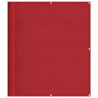 Parawan balkonowy czerwony 120x700 cm 100% poliester Oxford