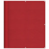 Parawan balkonowy czerwony 120x800 cm 100% poliester Oxford