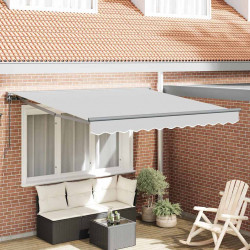 Rama markizy Z regulacją Antracyt 3 x 2,5 m Stal