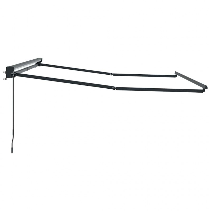 Rama markizy Z regulacją Antracyt 3 x 2,5 m Stal