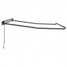 Rama markizy Z regulacją Antracyt 3 x 2,5 m Stal