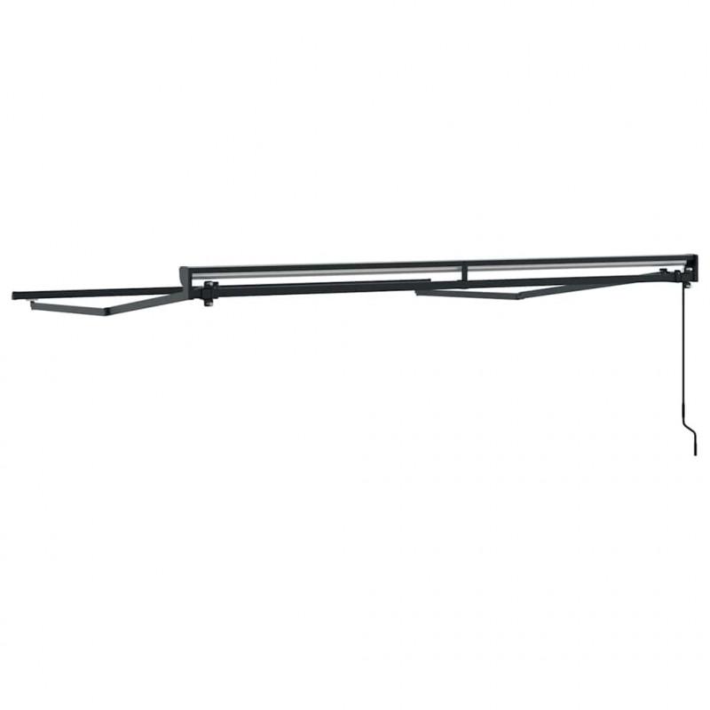 Rama markizy Z regulacją Antracyt 3 x 2,5 m Stal