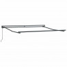 Rama markizy Z regulacją Antracyt 3,5 x 2,5 m Stal