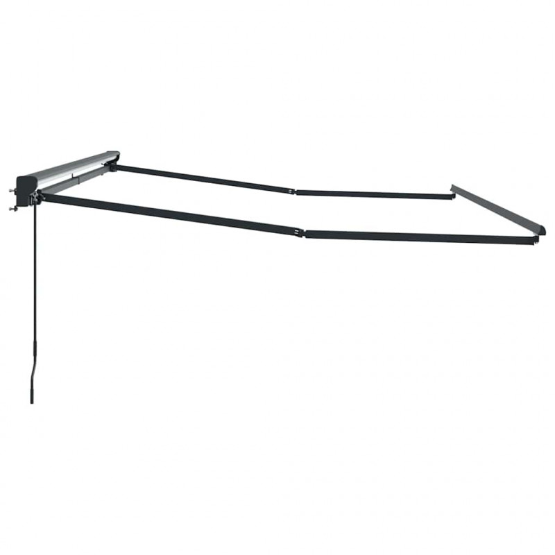 Rama markizy Z regulacją Antracyt 3,5 x 2,5 m Stal
