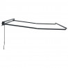 Rama markizy Z regulacją Antracyt 3,5 x 2,5 m Stal