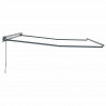 Rama markizy Z regulacją Antracyt 4 × 3 m Stal