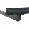 Rama markizy Z regulacją Antracyt 4,5 × 3 m Stal