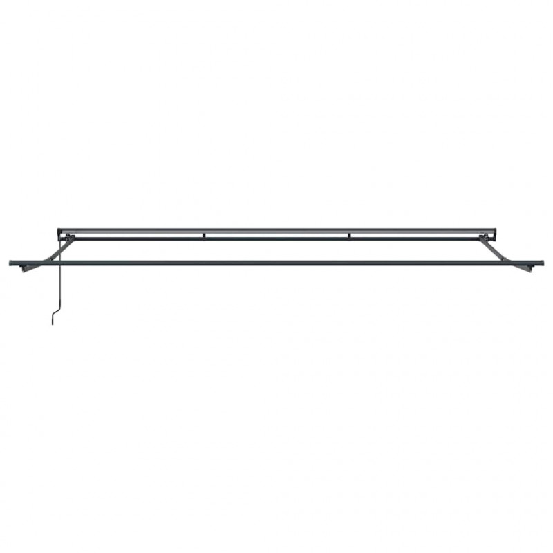 Rama markizy Z regulacją Antracyt 5 x 3 m Stal
