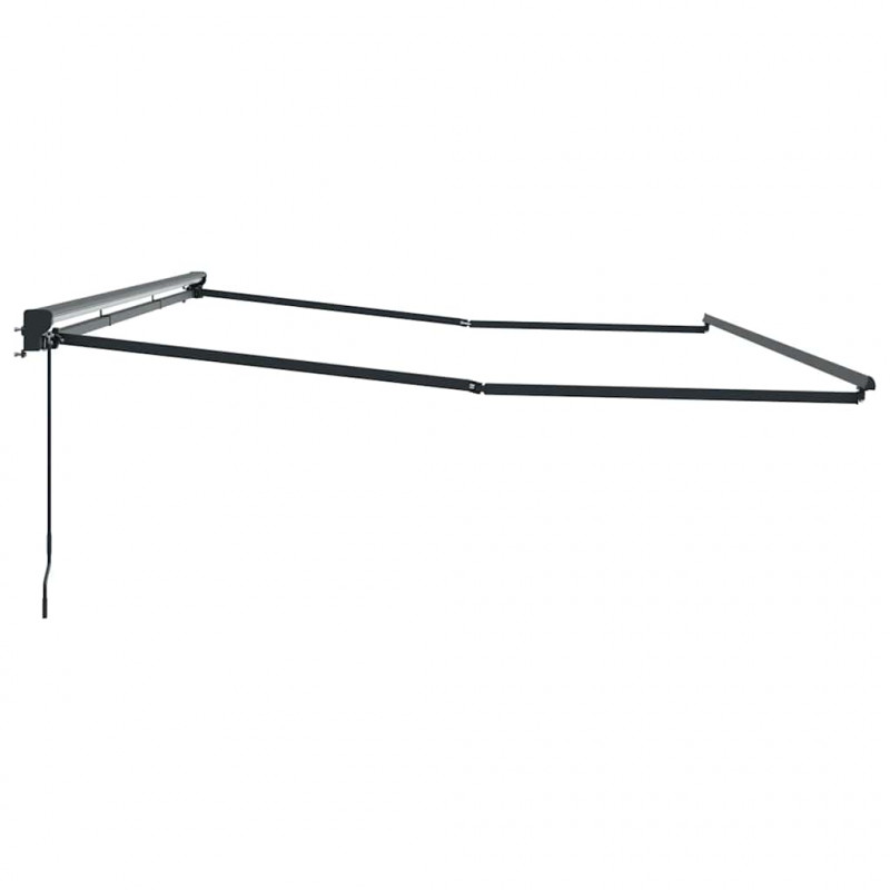 Rama markizy Z regulacją Antracyt 5 x 3 m Stal