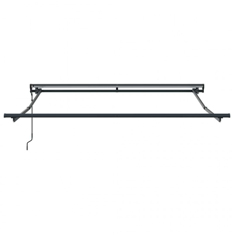 Rama markizy Z regulacją Antracyt 3 x 2,5 m Stal