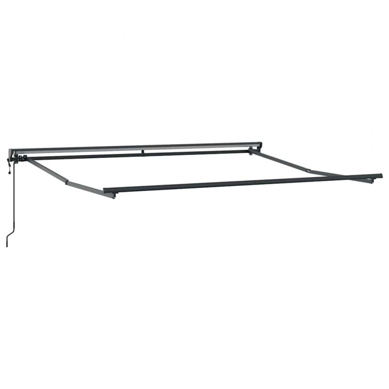 Rama markizy Z regulacją Antracyt 3,5 x 2,5 m Stal