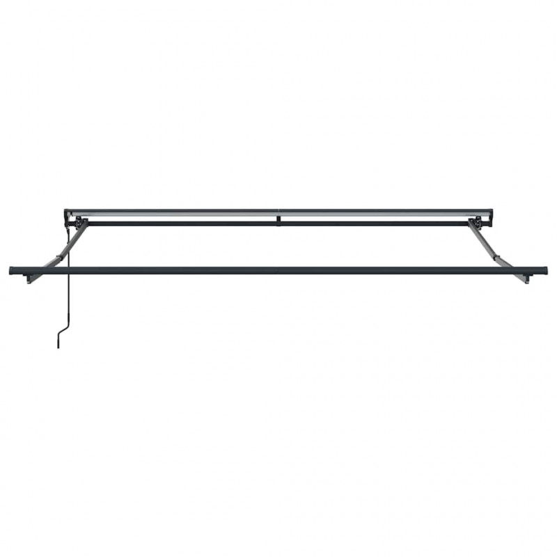 Rama markizy Z regulacją Antracyt 3,5 x 2,5 m Stal