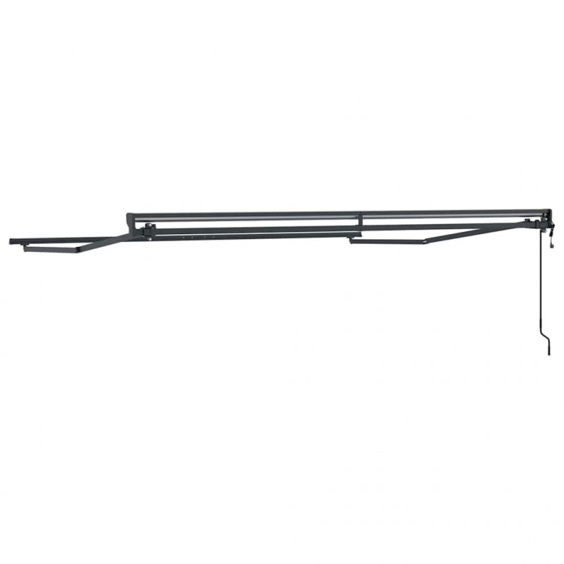 Rama markizy Z regulacją Antracyt 3,5 x 2,5 m Stal