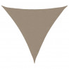 Żagiel przeciwsłoneczny Taupe 2x2x2 m 100% poliester Oxford
