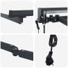 Rama markizy Z regulacją Antracyt 5 x 3 m Stal