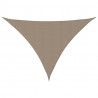 Żagiel przeciwsłoneczny Taupe 7x5x5 m 100% poliester Oxford