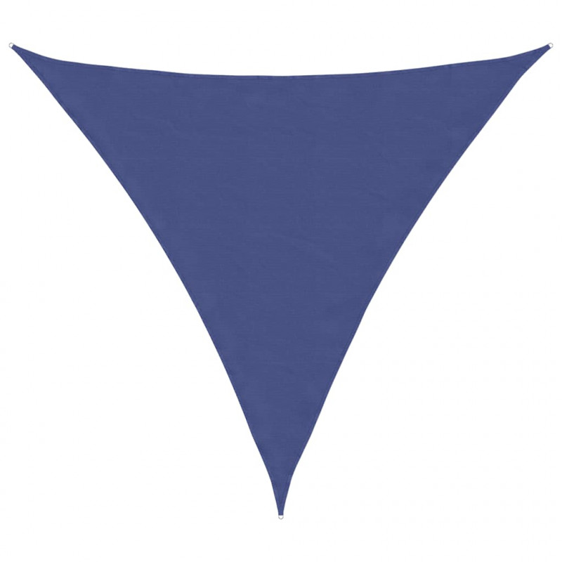 Żagiel przeciwsłoneczny niebieski 2x2x2 m 100% poliester Oxford
