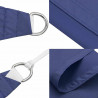 Żagiel przeciwsłoneczny niebieski 2x2x2 m 100% poliester Oxford