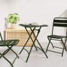 Stolik bistro Ciemna zieleń 55 x 55 x 72,5 cm