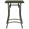 Stolik bistro Ciemna zieleń 55 x 55 x 72,5 cm