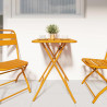 Stolik bistro Musztardowy 55 x 55 x 72,5 cm