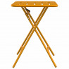 Stolik bistro Musztardowy 55 x 55 x 72,5 cm