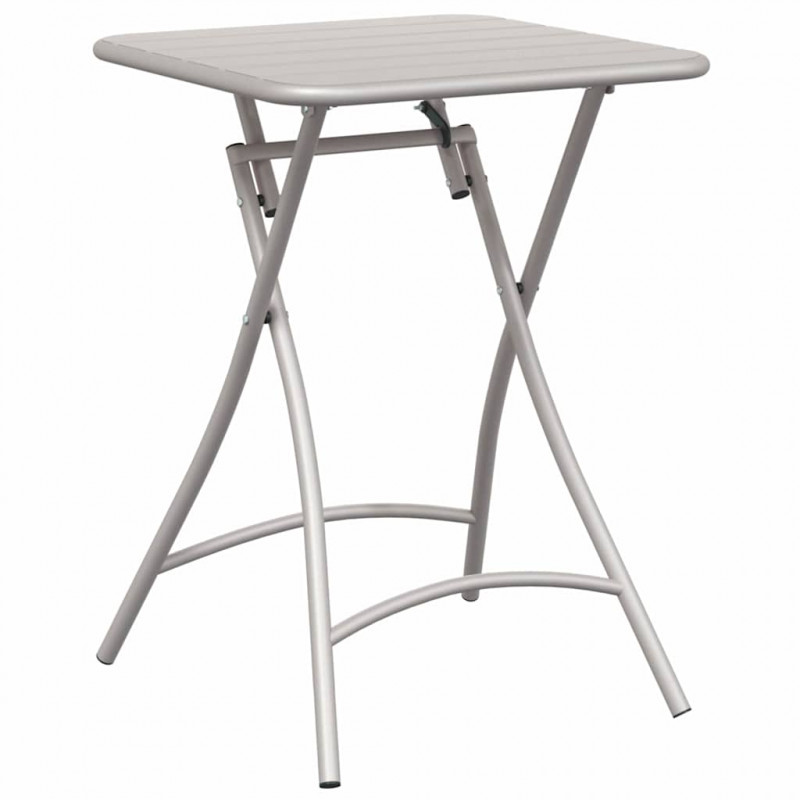 Stolik bistro Beżowy 55 x 55 x 72,5 cm Stal malowana proszkowo