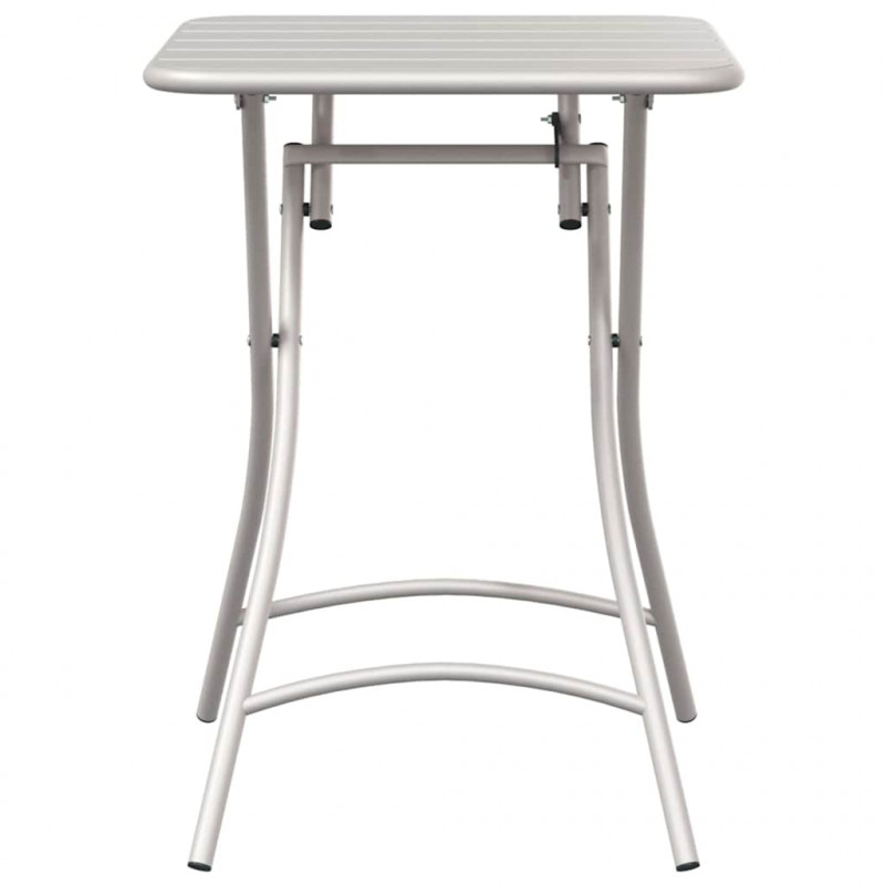 Stolik bistro Beżowy 55 x 55 x 72,5 cm Stal malowana proszkowo