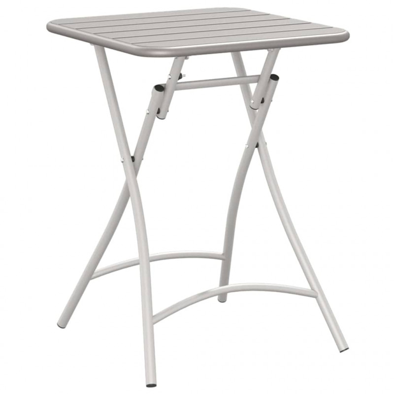 Stolik bistro Beżowy 55 x 55 x 72,5 cm Stal malowana proszkowo