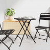 Stolik bistro Antracyt 55 x 55 x 72,5 cm