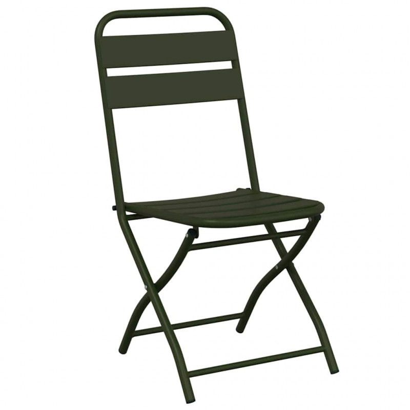 Zestaw bistro 3 pcs Zielony Stal