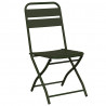 Zestaw bistro 3 pcs Zielony Stal