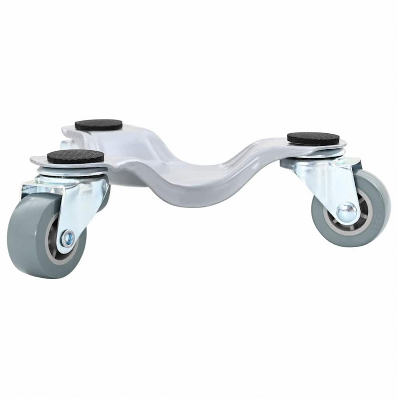 Rolki meblowe 4 szt. 16x14,5x5,5 cm Stal 180 kg