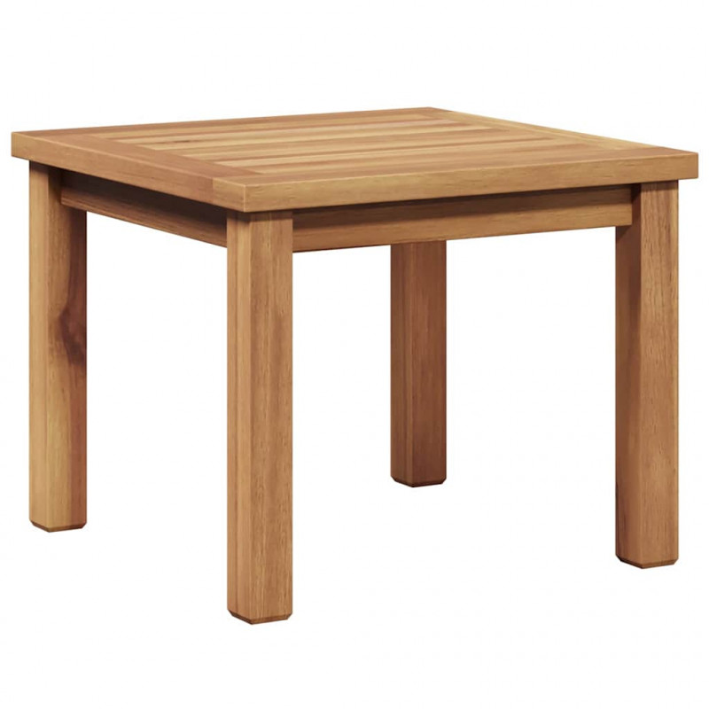 Stolik kawowy Brązowy 45 x 45 x 36 cm Lite drewno teakowe
