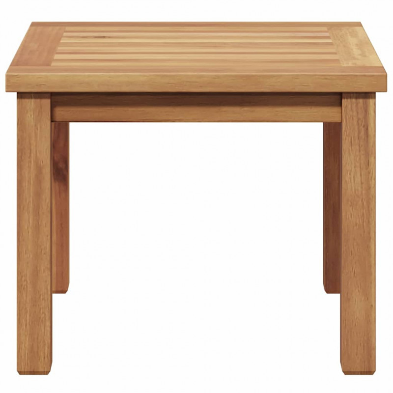 Stolik kawowy Brązowy 45 x 45 x 36 cm Lite drewno teakowe