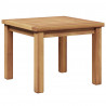 Stolik kawowy Brązowy 45 x 45 x 36 cm Lite drewno teakowe