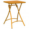 Zestaw bistro 3 pcs Musztardowy Stal