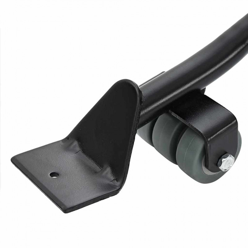 Rolki meblowe 4 szt. z podnośnikiem 19x17,5x6 cm Stal 1000 kg