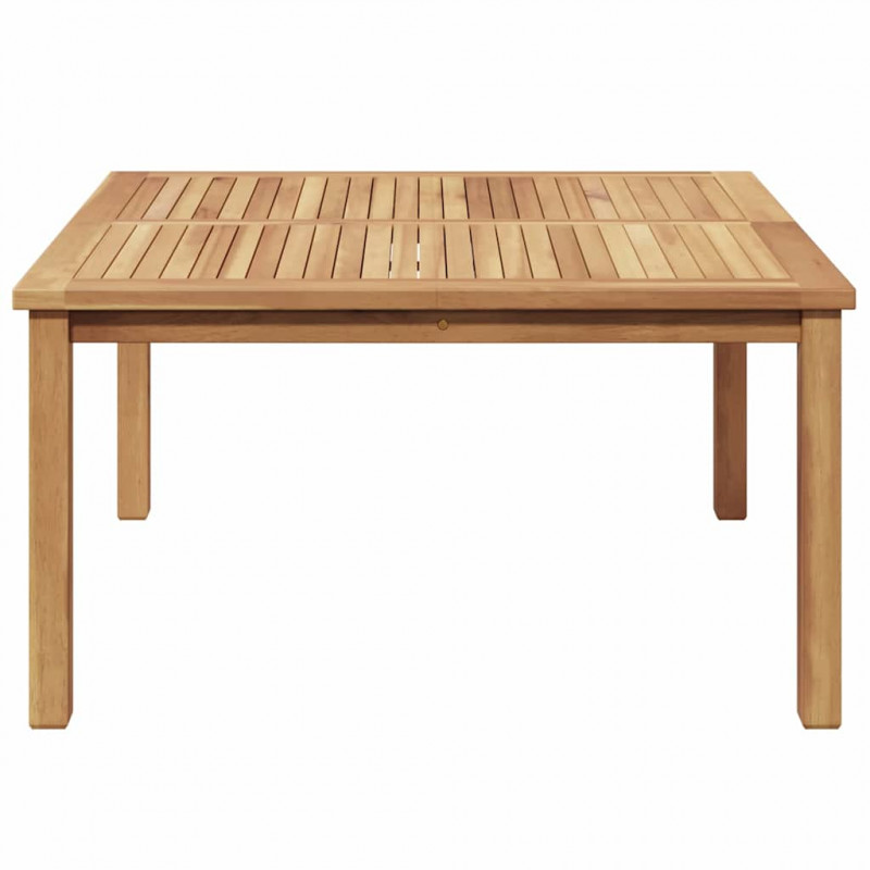 Stolik kawowy Brązowy 85 x 85 x 45 cm Lite drewno teakowe